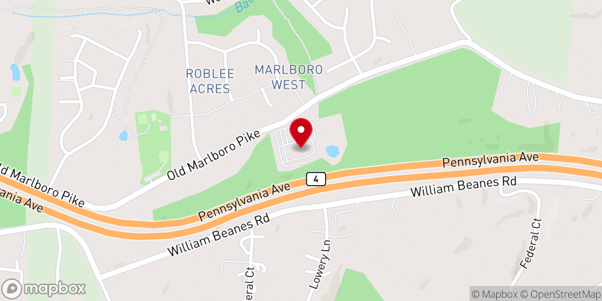 Map showing location of Greater Saint John Cathedral
