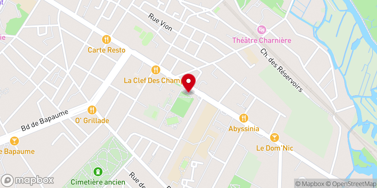 Map showing location of Association Cultuelle EGLISE ORTHODOXE D'AMIENS