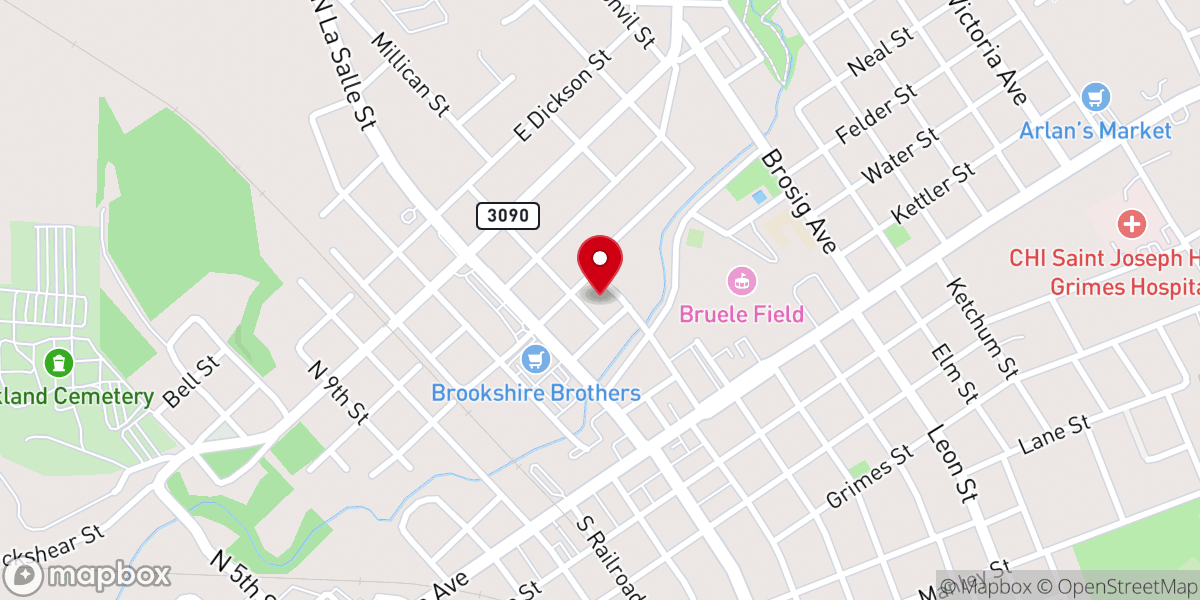 Map showing location of Home Fellowship Inc