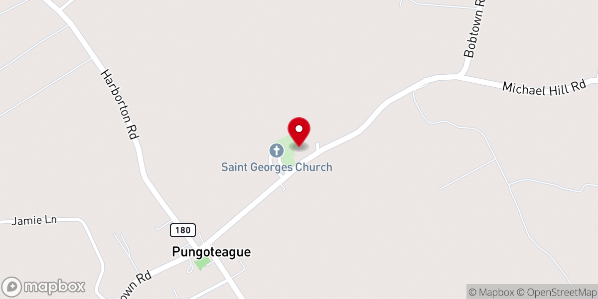 Map showing location of Saint Paul African Methodist Episcopal Church
