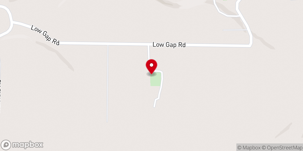 Map showing location of Belt Chapel