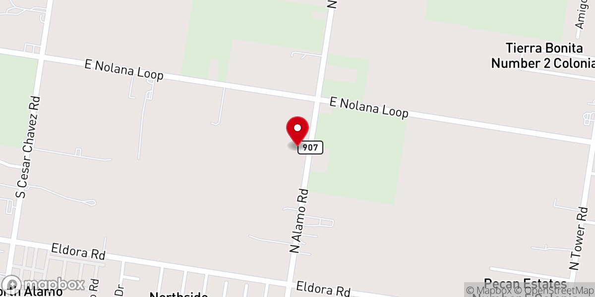 Map showing location of Mar Thoma Church