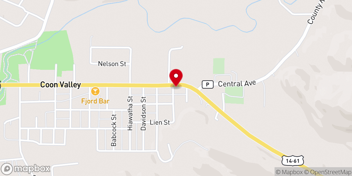 Map showing location of Saint Mary's Catholic Church