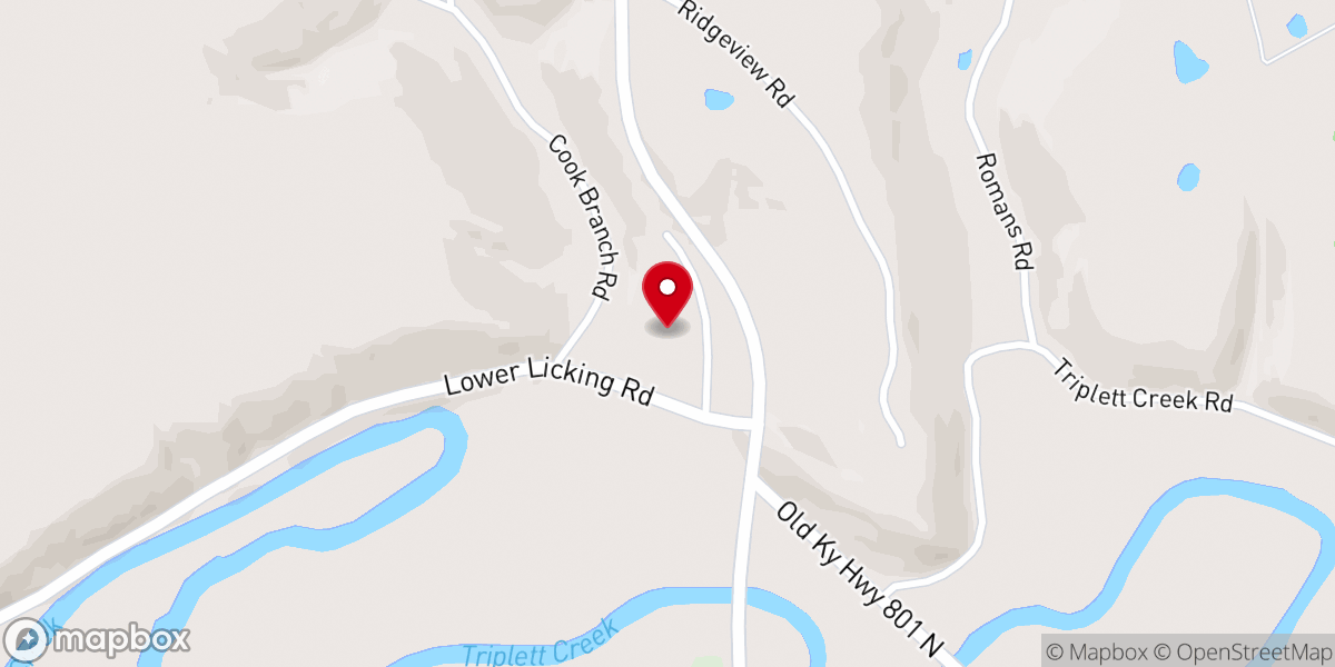 Map showing location of Future Home Of Solid Rock Apostolic Church