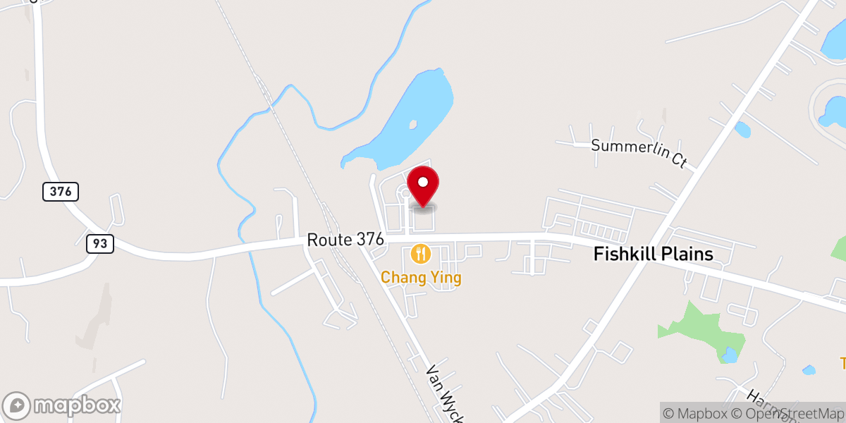 Map showing location of Chapel Falls Christian Fellowship