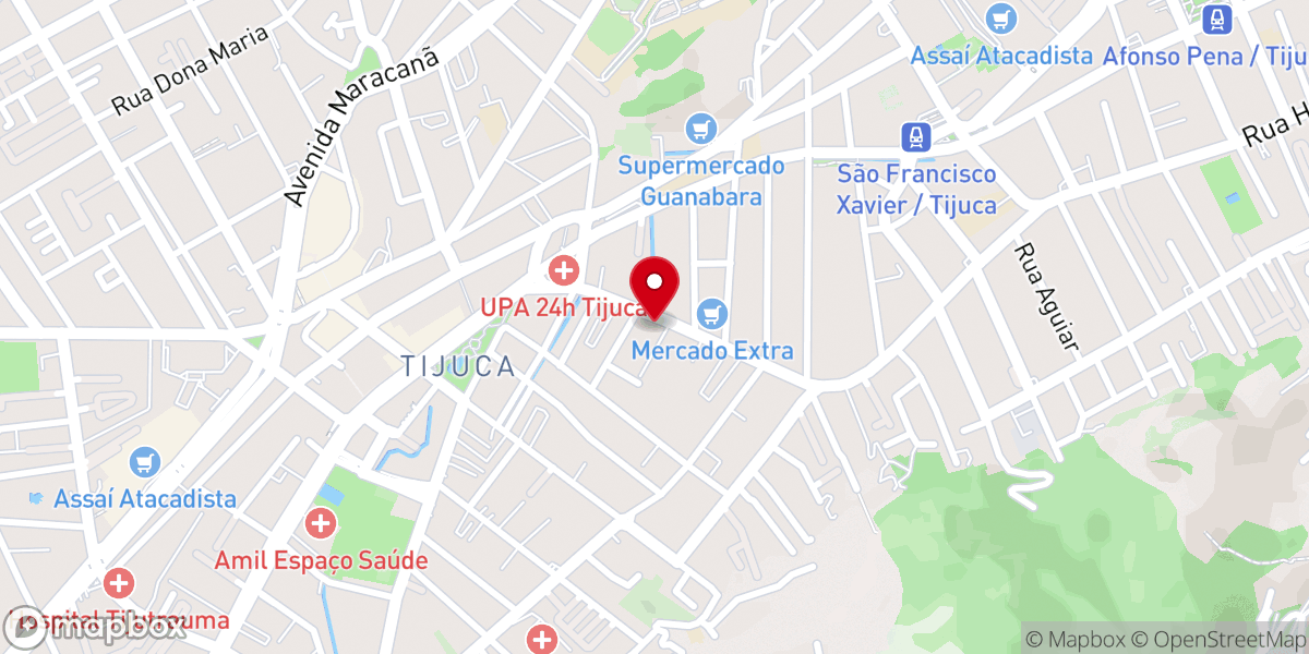Map showing location of Igreja Missionária Evangélica Maranata Tijuca