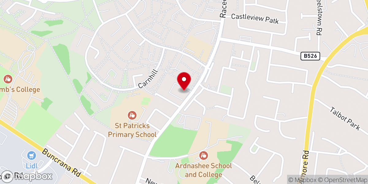 Map showing location of The Church of Jesus Christ of Latter-day Saints