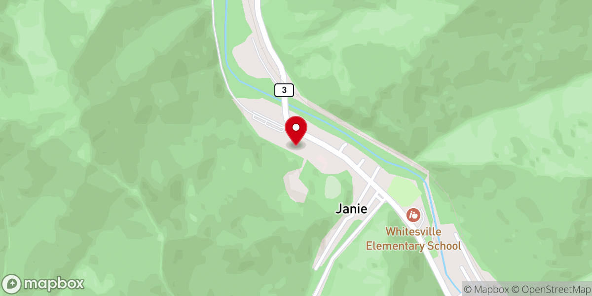 Map showing location of St Joseph's Catholic Church