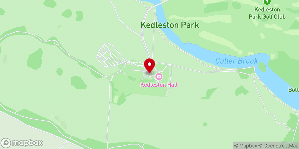 Map showing location of All Saints' Church