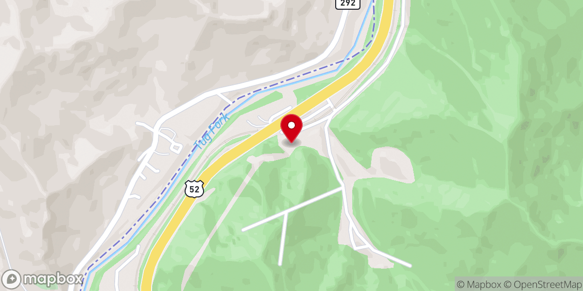 Map showing location of Bethel Temple Church