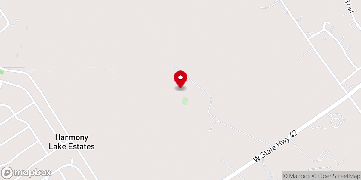 Map showing location of Servanthood Ministries International Inc