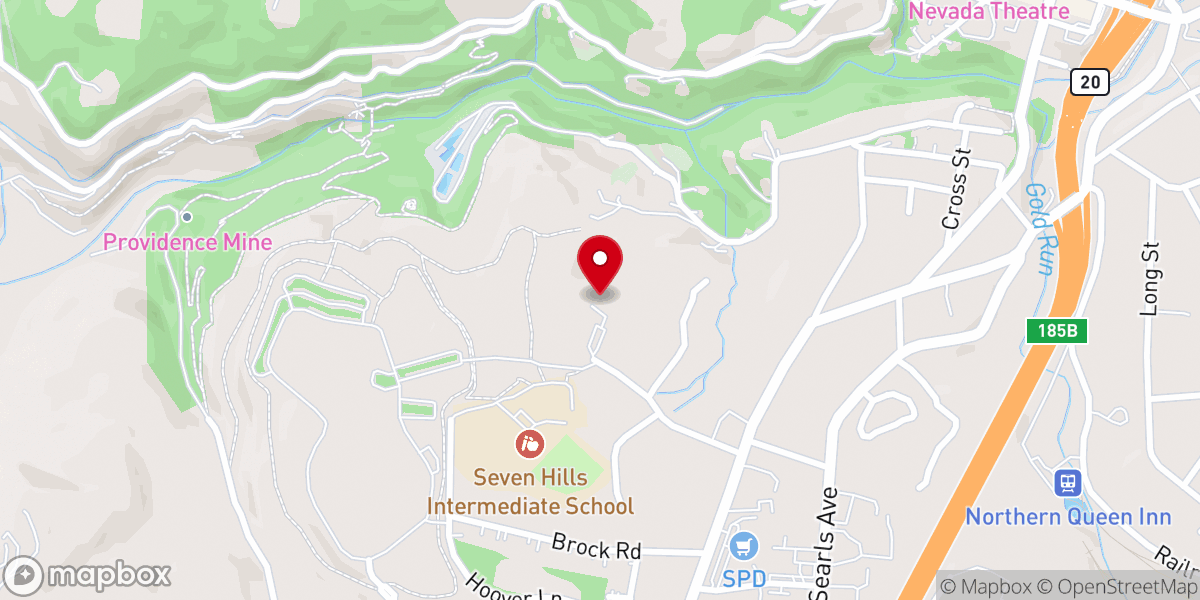 Map showing location of St Canice Center