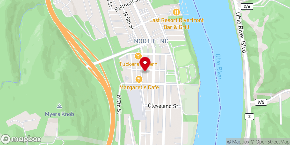 Map showing location of Saint Josephs Byzantine Catholic Church