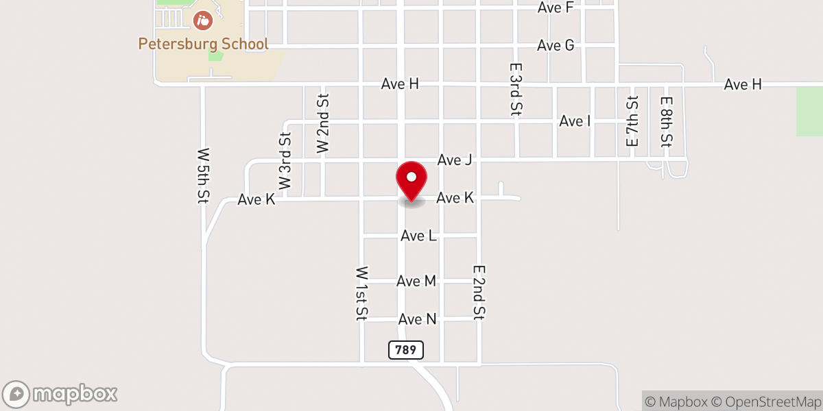 Map showing location of Fellowship of Faith