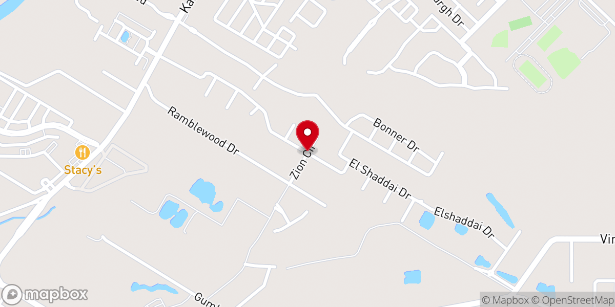 Map showing location of Blow Ye Trumpet in Zion Church