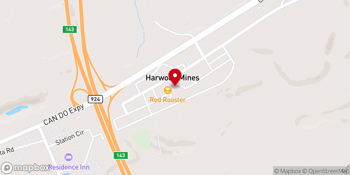Map showing location of Word Family Church