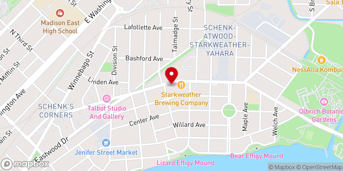 Map showing location of Plymouth UCC Church