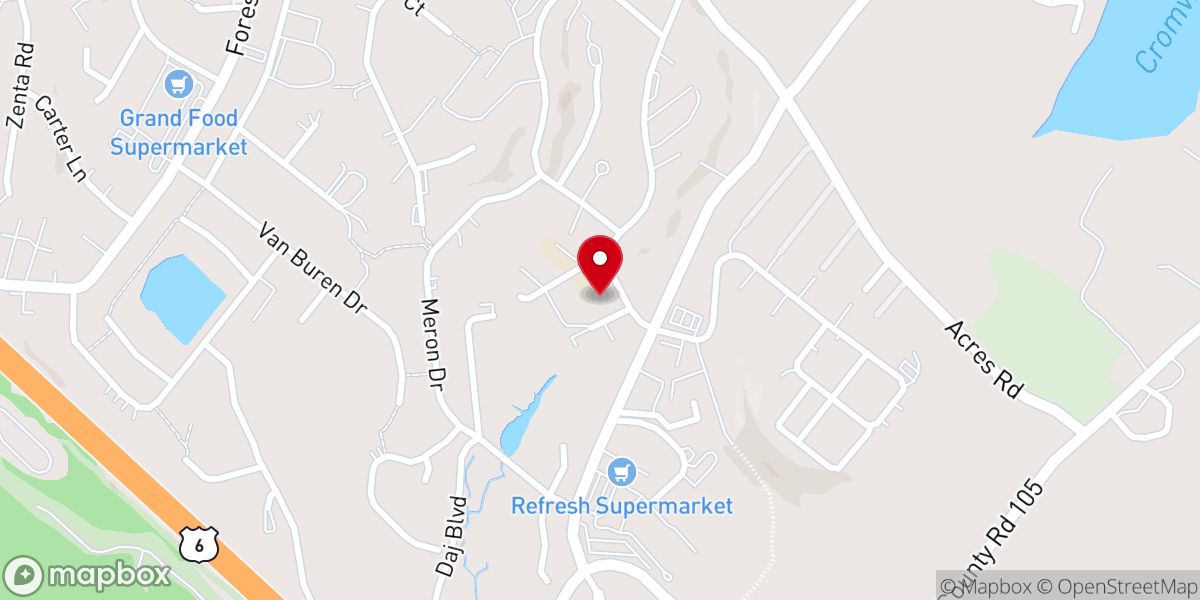 Map showing location of Shari Vaad Tov