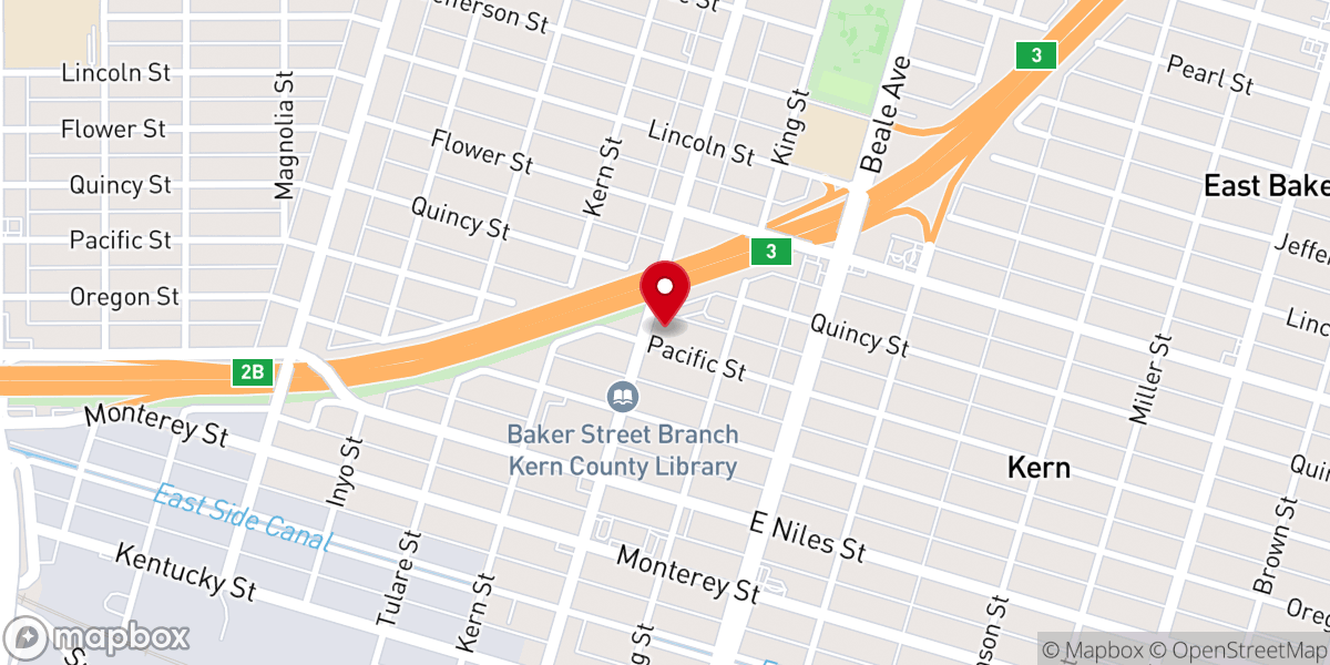 Map showing location of St. Joseph Catholic Church
