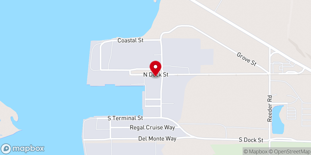 Map showing location of Hallett Ministries Inc