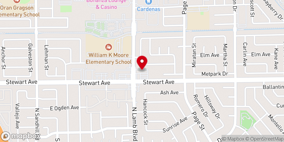 Map showing location of Fresca Uncion Las Vegas Inc