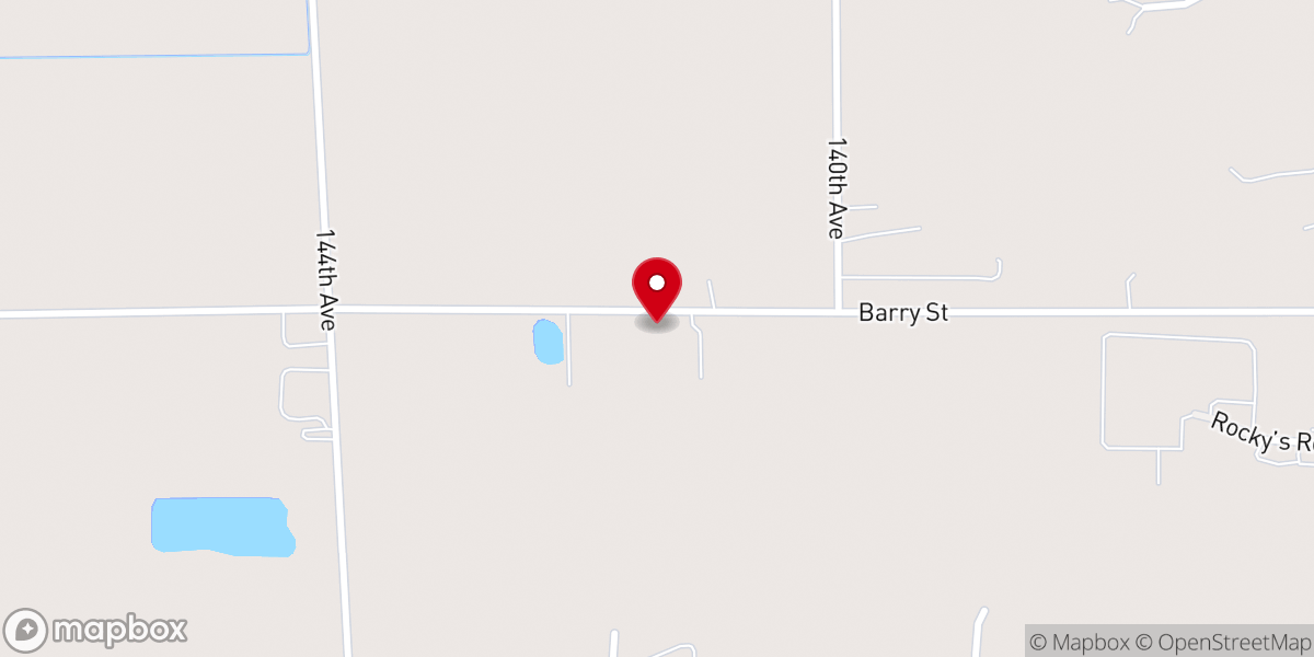Map showing location of Christian Friendship Center