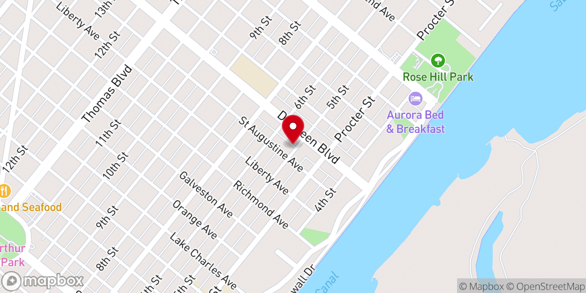 Map showing location of Trinity Lutheran Church Vietamese Ministry