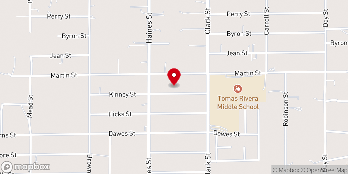 Map showing location of Greater Bibleway Ministries