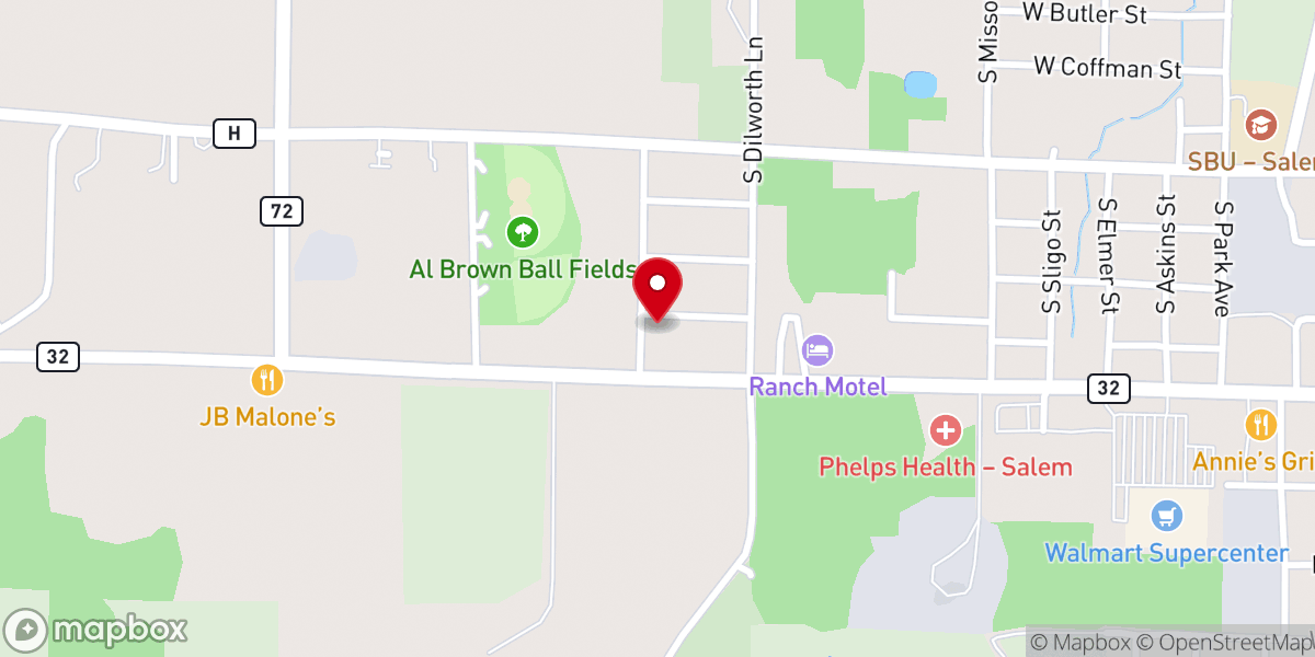 Map showing location of True Apostolic United Pentecostal Church International