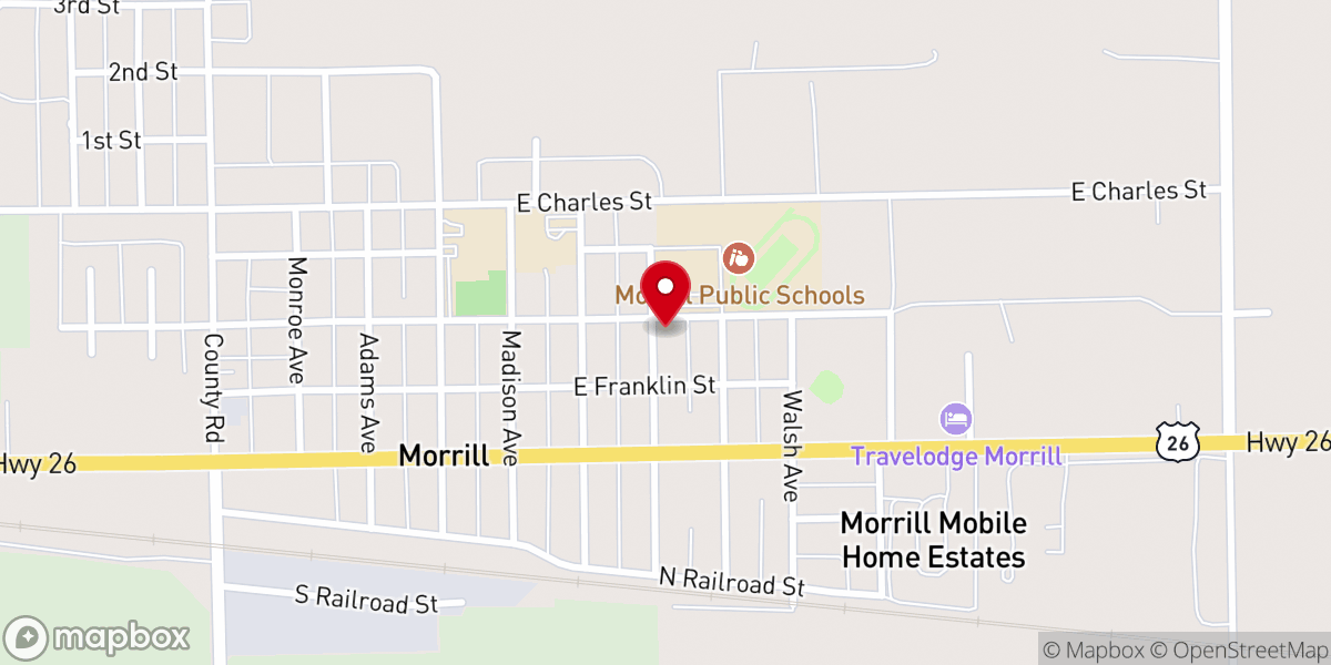 Map showing location of Sovereign Grace Church