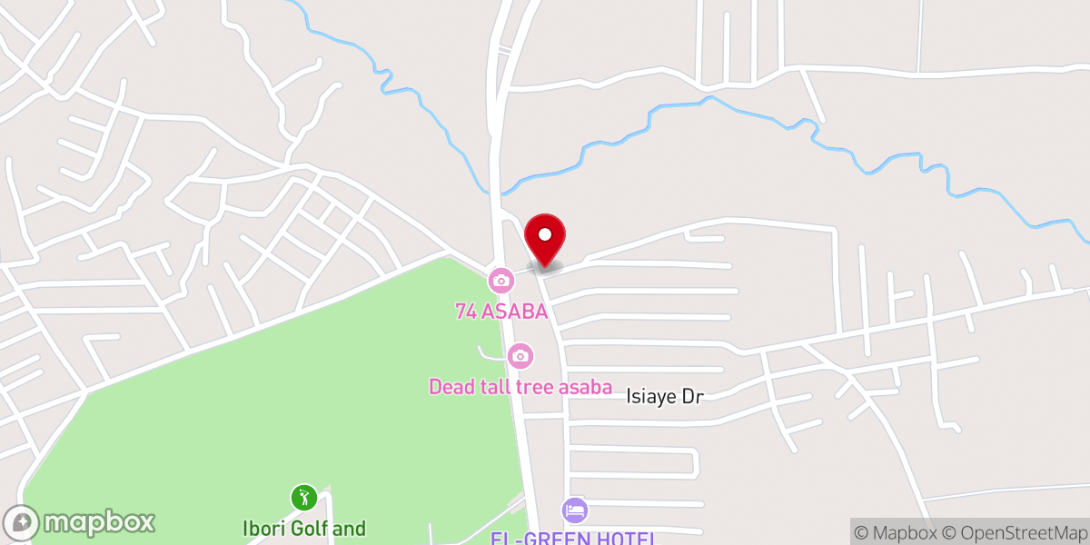 Map showing location of Living Faith Church, Anwai Road