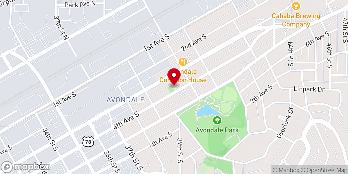 Map showing location of Redeemer Community Church