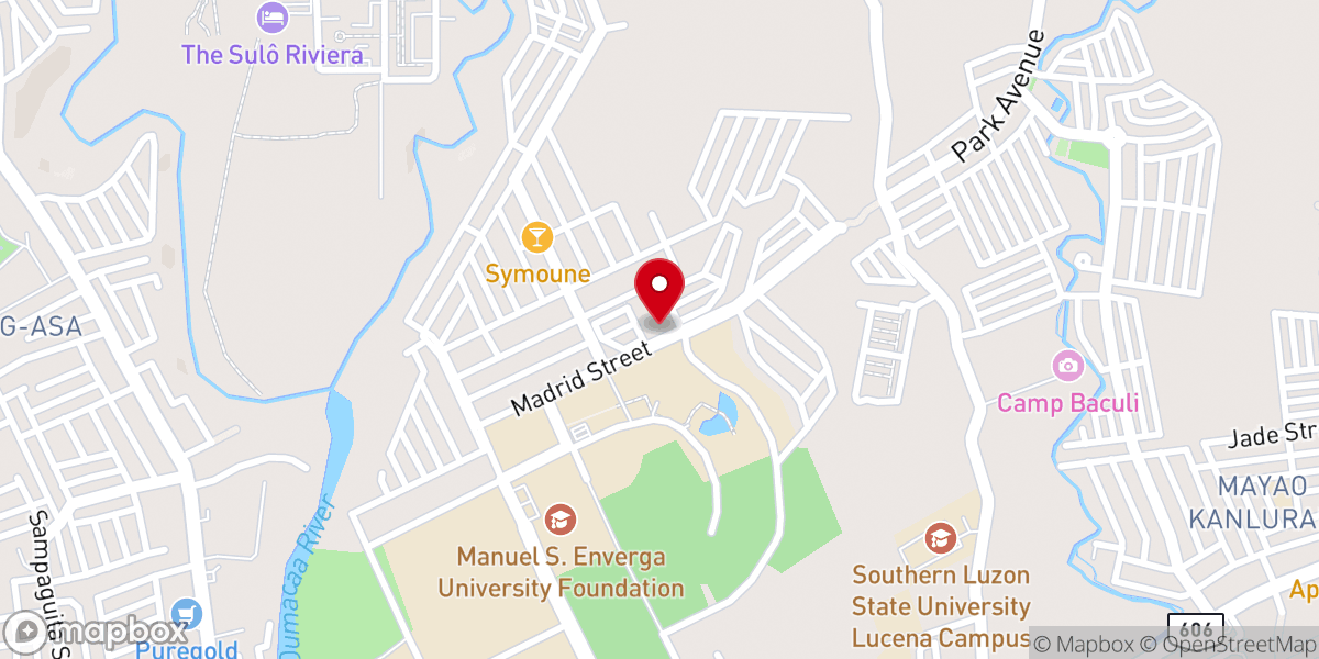 Map showing location of Holy Face of Jesus Parish - Sta. Veronica Church - Ibabang Dupay, Lucena City, Quezon (Diocese of Lucena)
