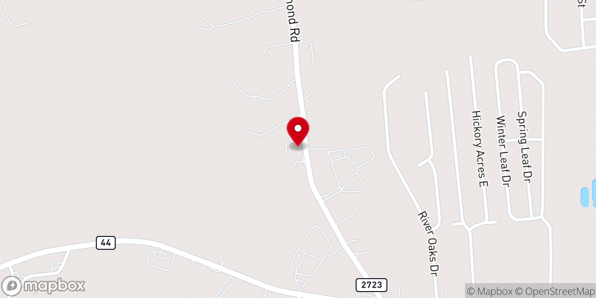 Map showing location of Impact Shepherdsville