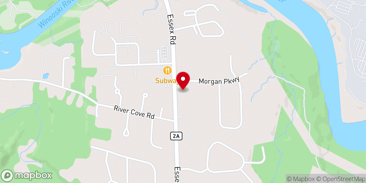 Map showing location of Nazarene Church