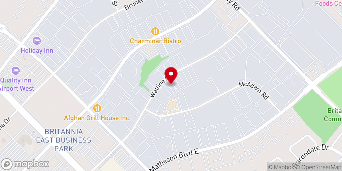 Map showing location of Gift of God Church
