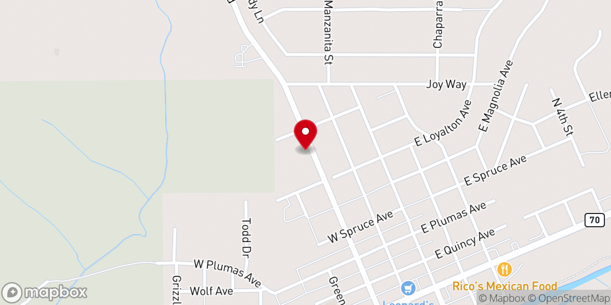 Map showing location of The Church of Jesus Christ of Latter-day Saints