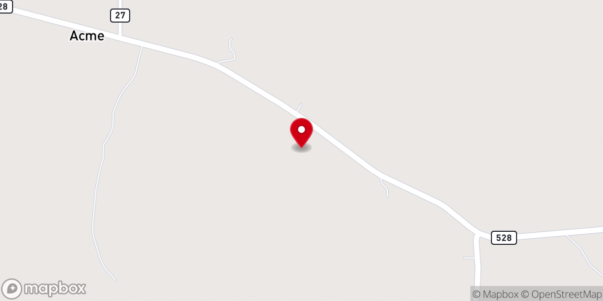 Map showing location of Holder Church