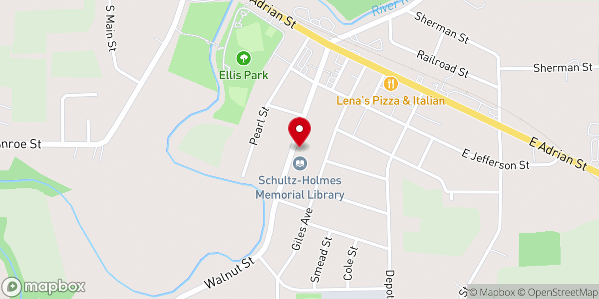 Map showing location of St Peter the Apostle Catholic Church
