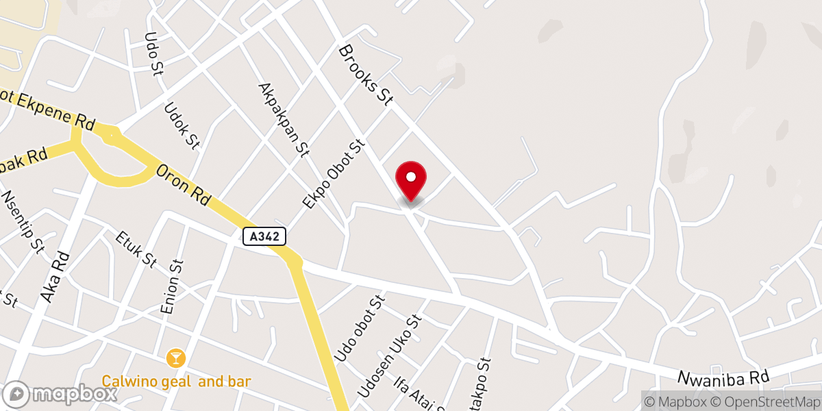 Map showing location of RCCG (Agape Parish)