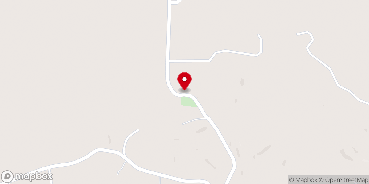 Map showing location of Mountain Home Church