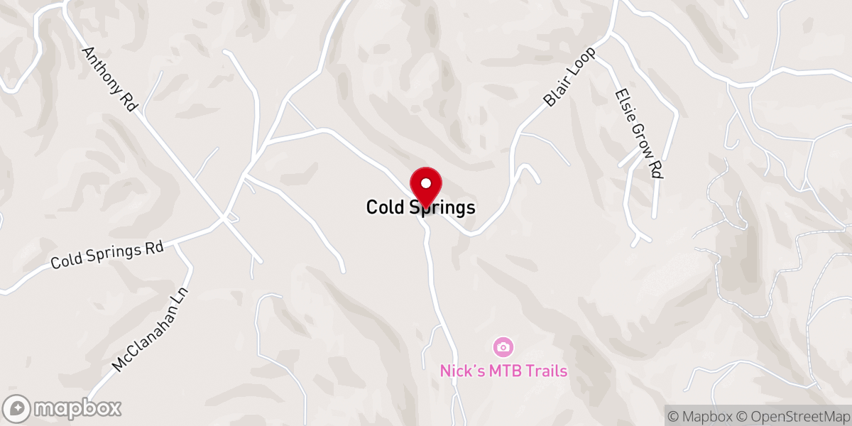Map showing location of Harvest Field Baptist