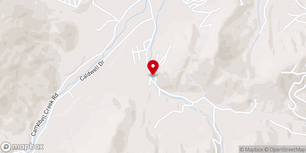 Map showing location of Maggie Valley Weddings