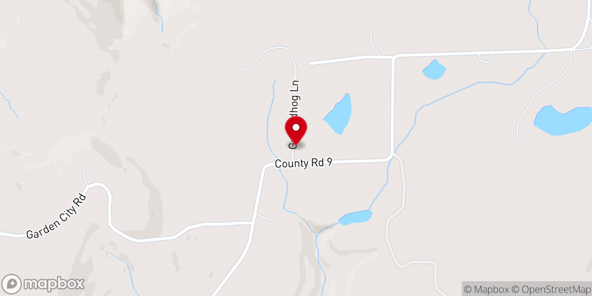 Map showing location of South Mountain Church