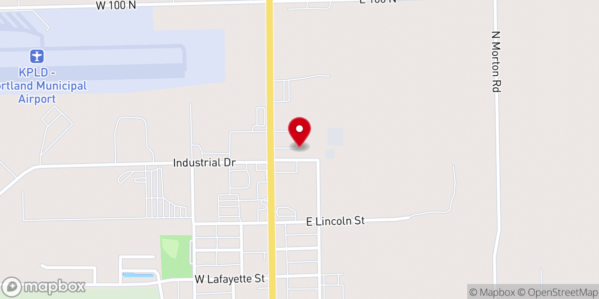 Map showing location of The Rock