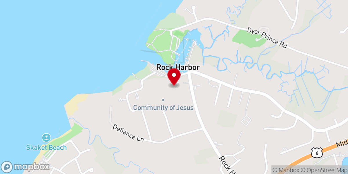 Map showing location of Church of the Transfiguration