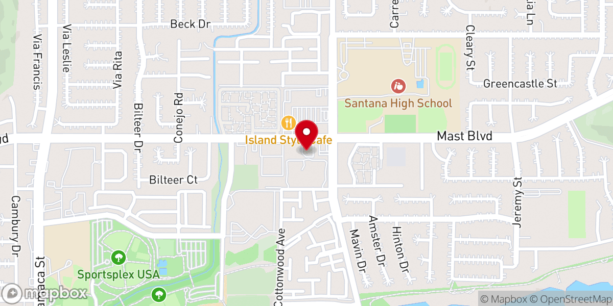 Map showing location of Christ United Reformed Church