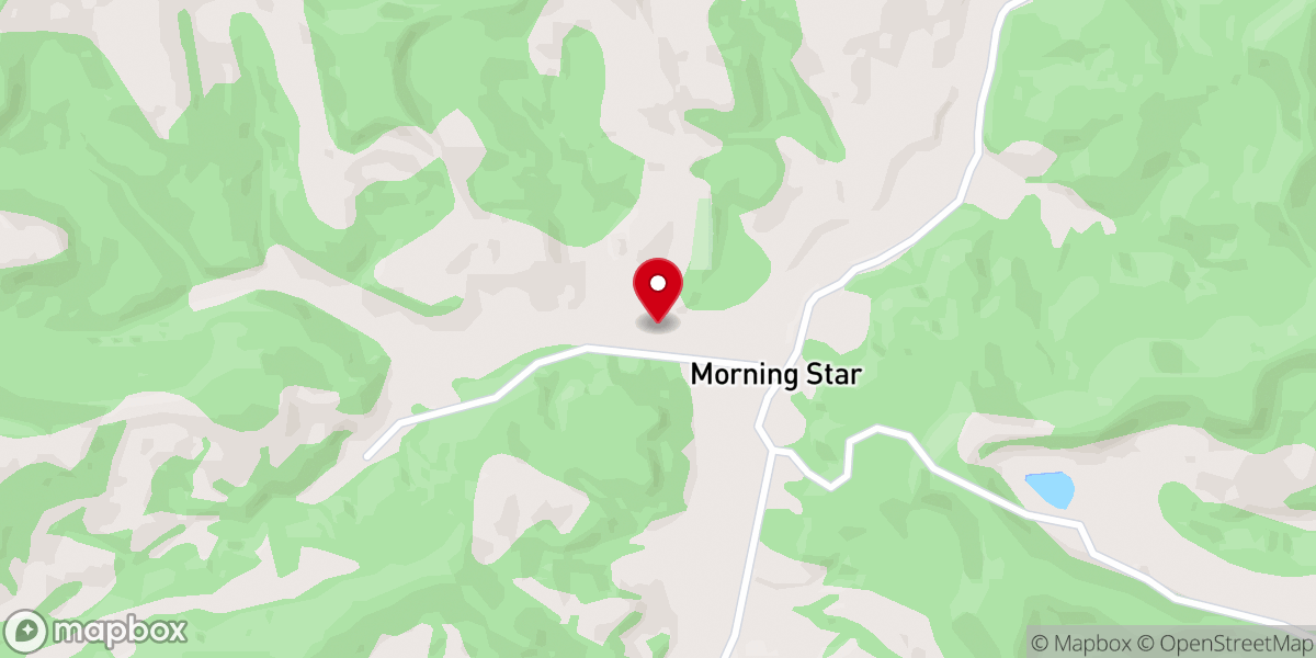 Map showing location of Cherry Valley Church