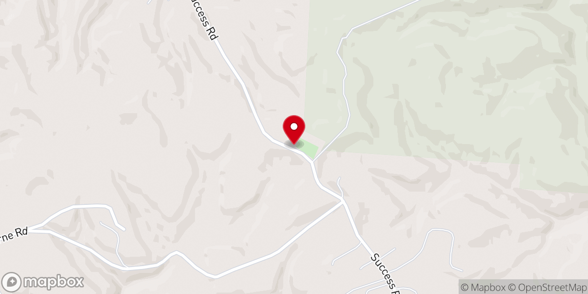 Map showing location of Success Church