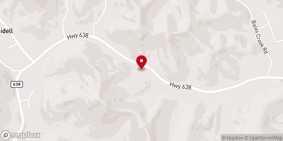 Map showing location of Pleasant Run Baptist Church